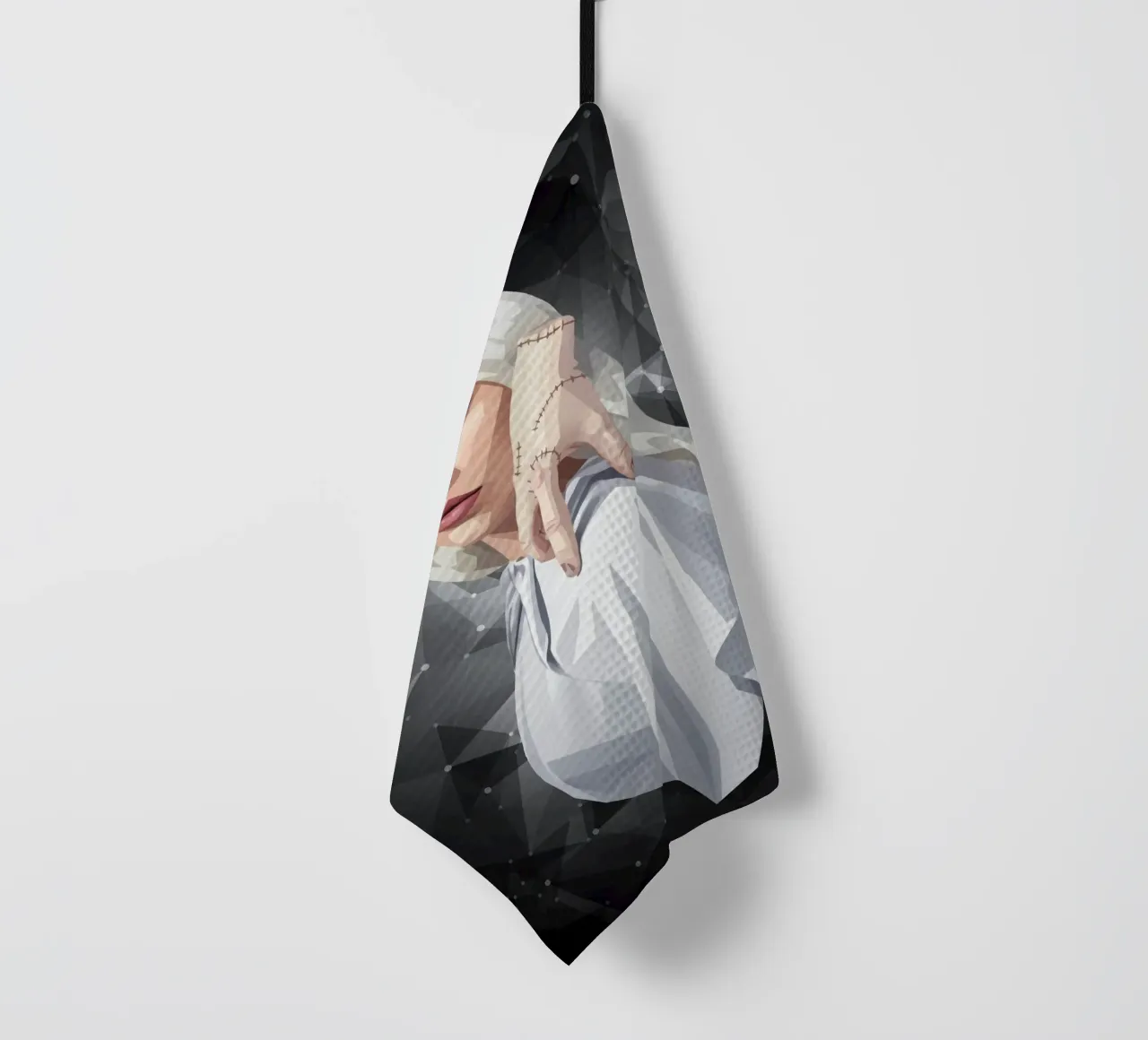 Lady Gaga as Rosaline Rotwood tea towel by Low Profile