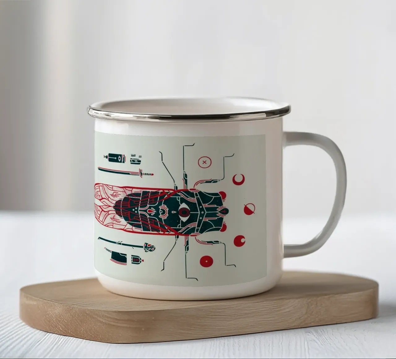 The Harbinger tazza in smalto da againstbound