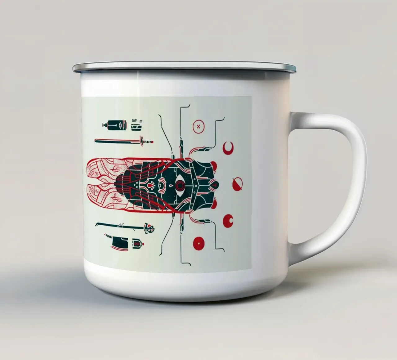 The Harbinger tazza in smalto da againstbound