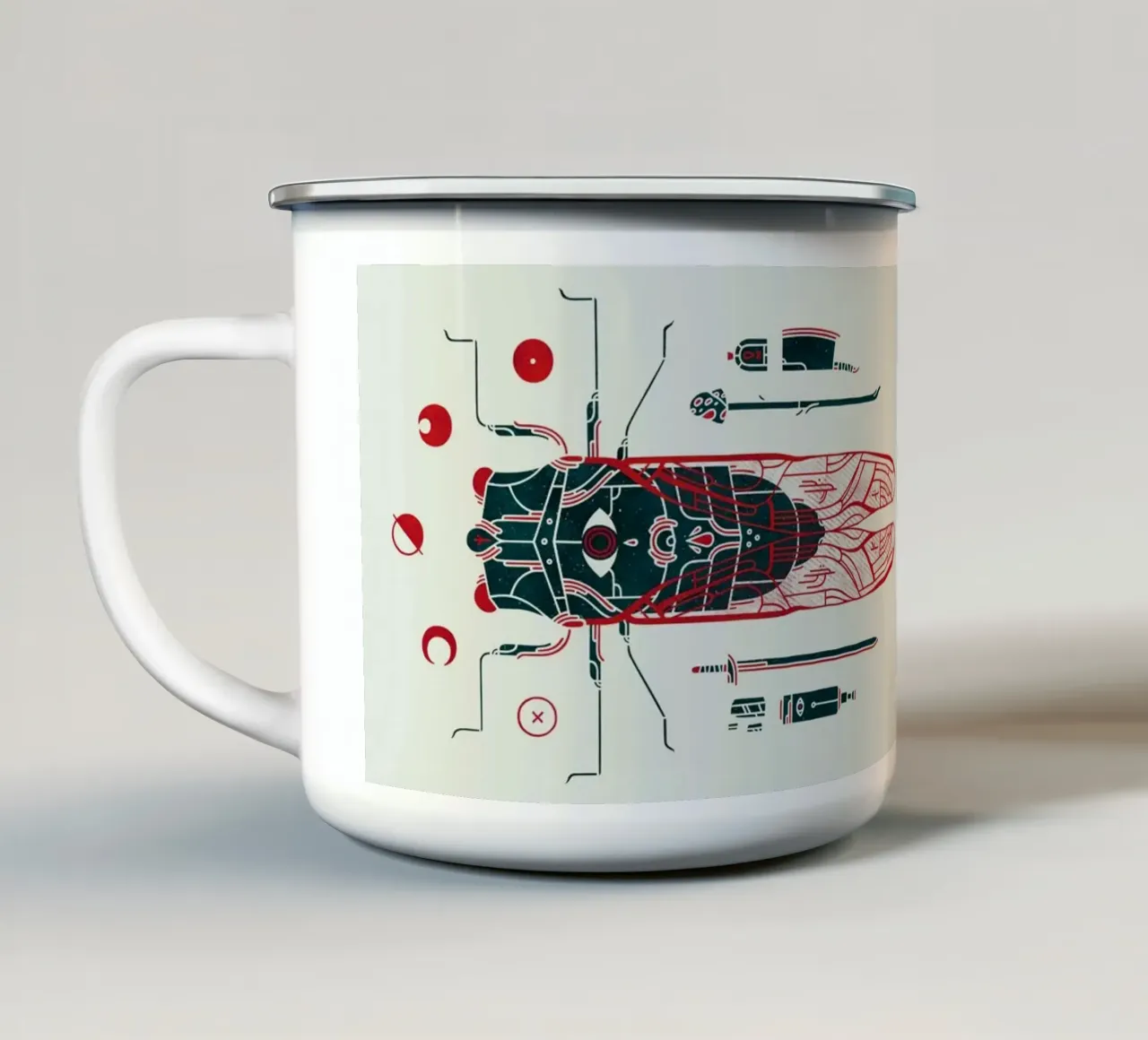 The Harbinger tazza in smalto da againstbound