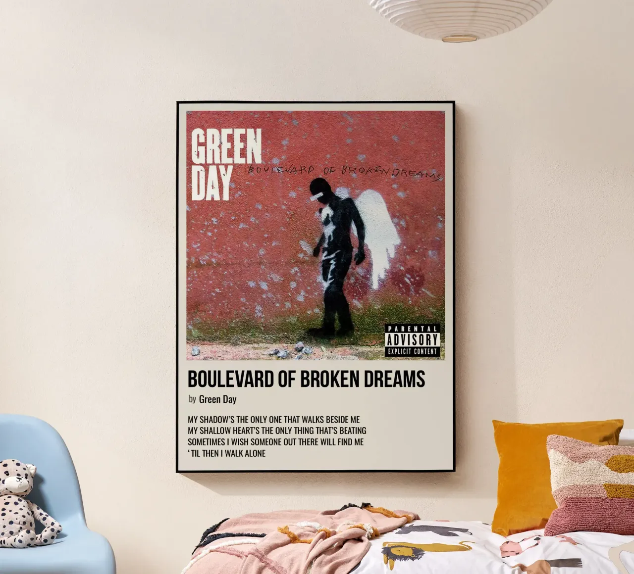 Greenday Boulevard Of Broken Dreams plexiglass da Roronoa7
