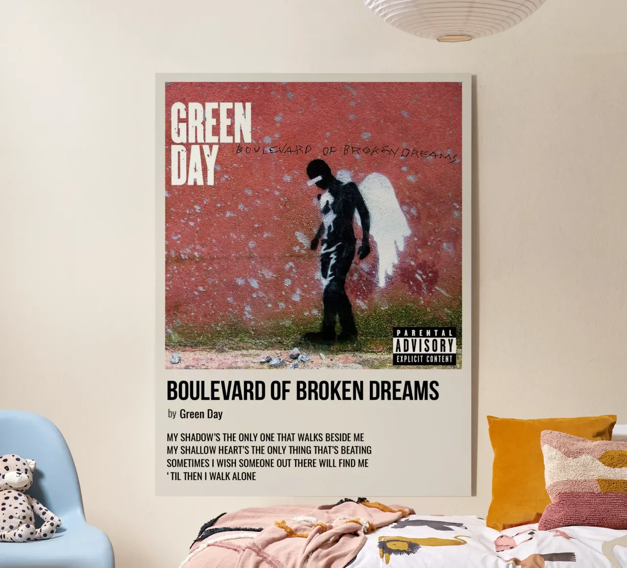 Greenday Boulevard Of Broken Dreams plexiglass da Roronoa7