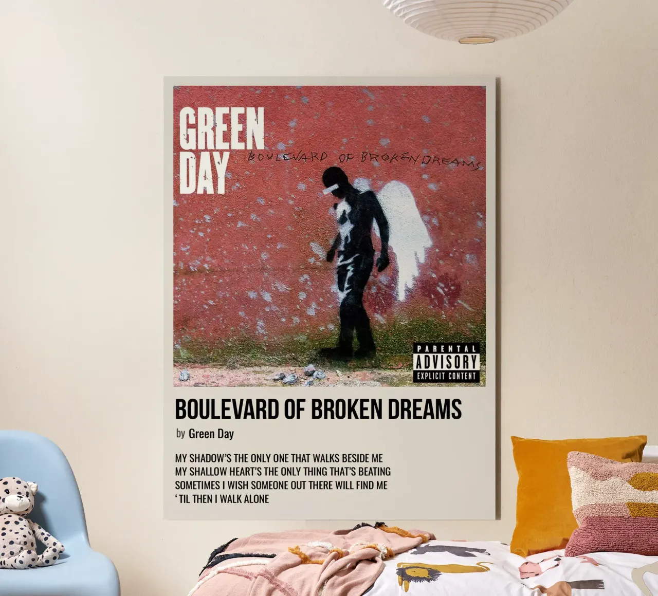 Greenday Boulevard Of Broken Dreams alluminio dibond da Roronoa7