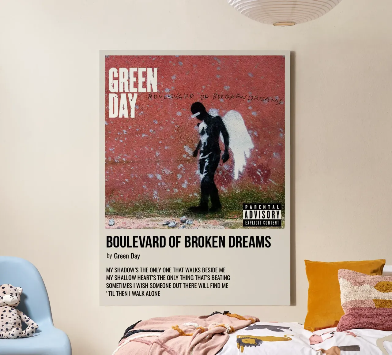Greenday Boulevard Of Broken Dreams tela da Roronoa7