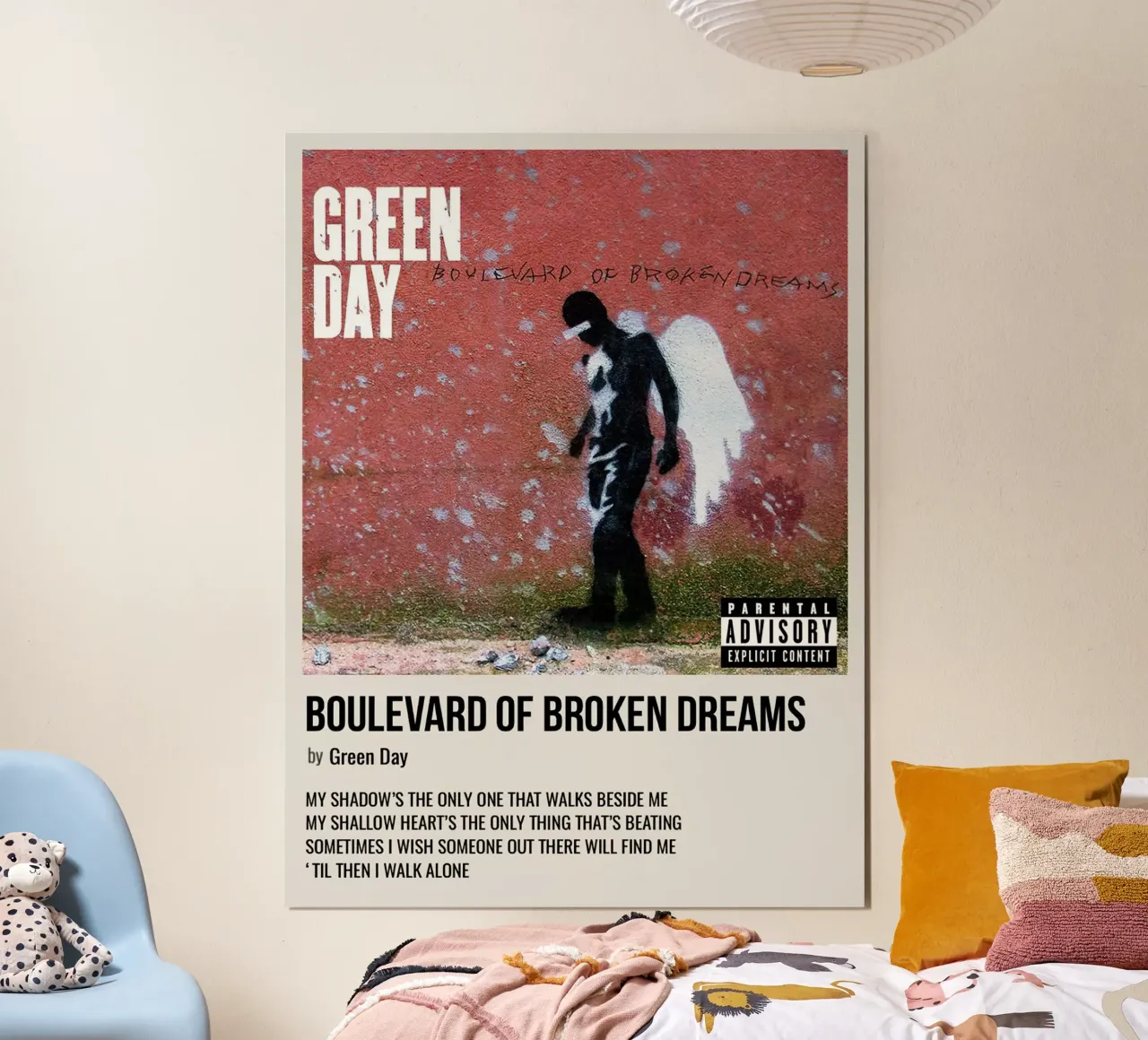 Greenday Boulevard Of Broken Dreams carta hahnemühle da Roronoa7