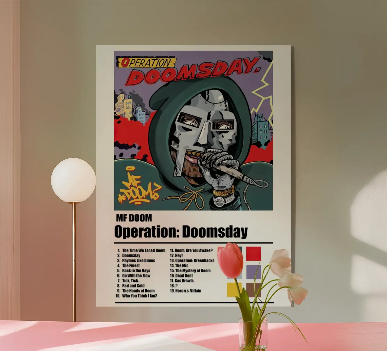 Mf Doom Operation Doomsday plexiglass da Roronoa7