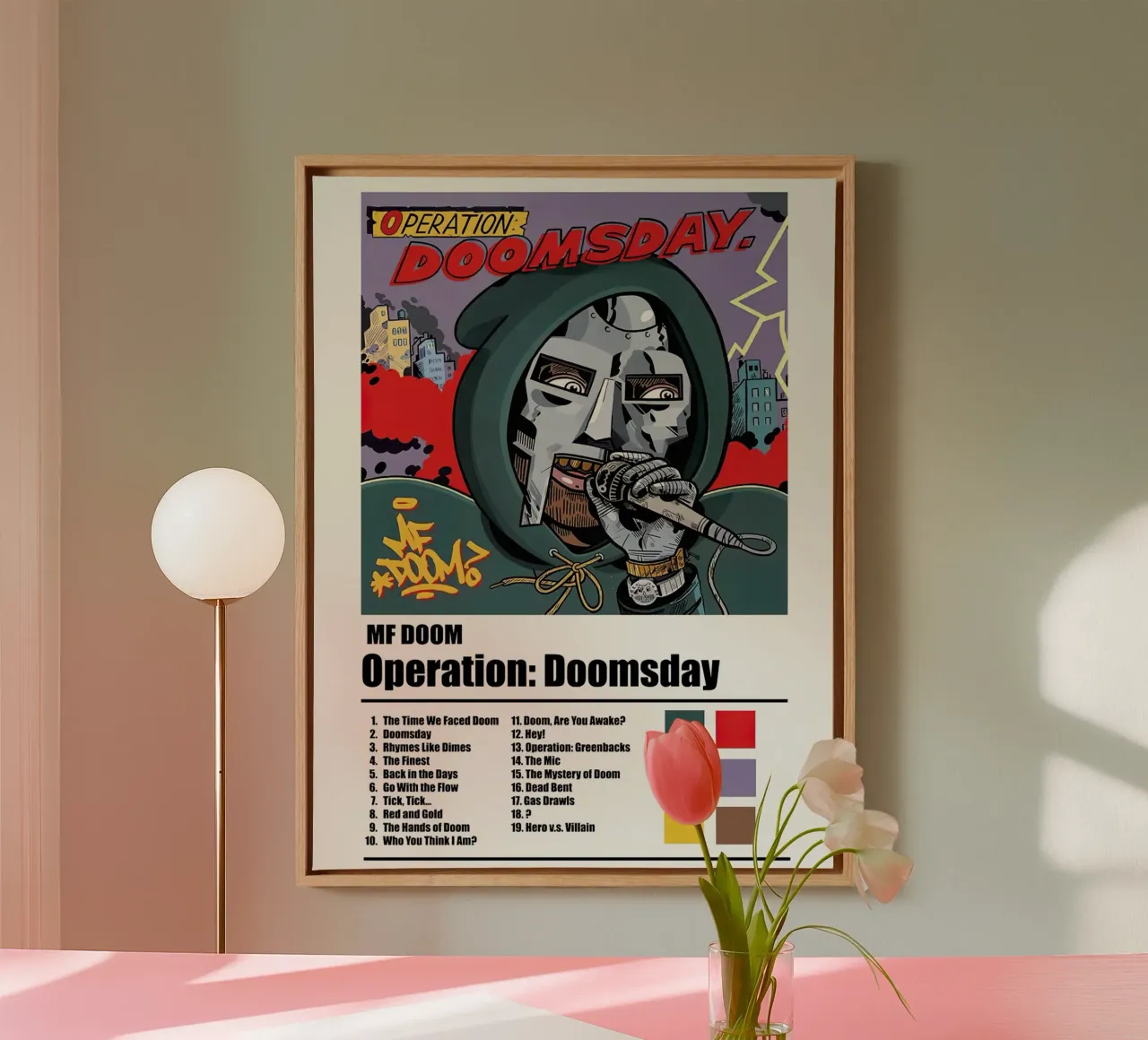 Mf Doom Operation Doomsday tela da Roronoa7