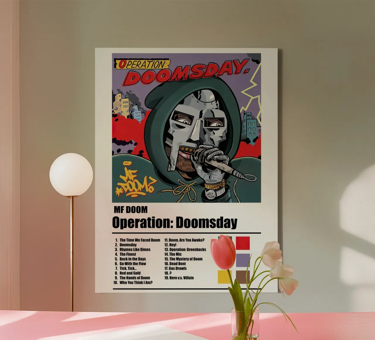 Mf Doom Operation Doomsday tela da Roronoa7