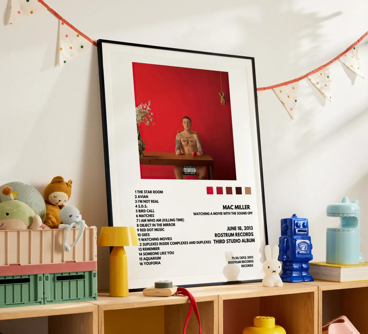 Mac Miller Watching `A Movie With The Sound Off carta hahnemühle da Roronoa7