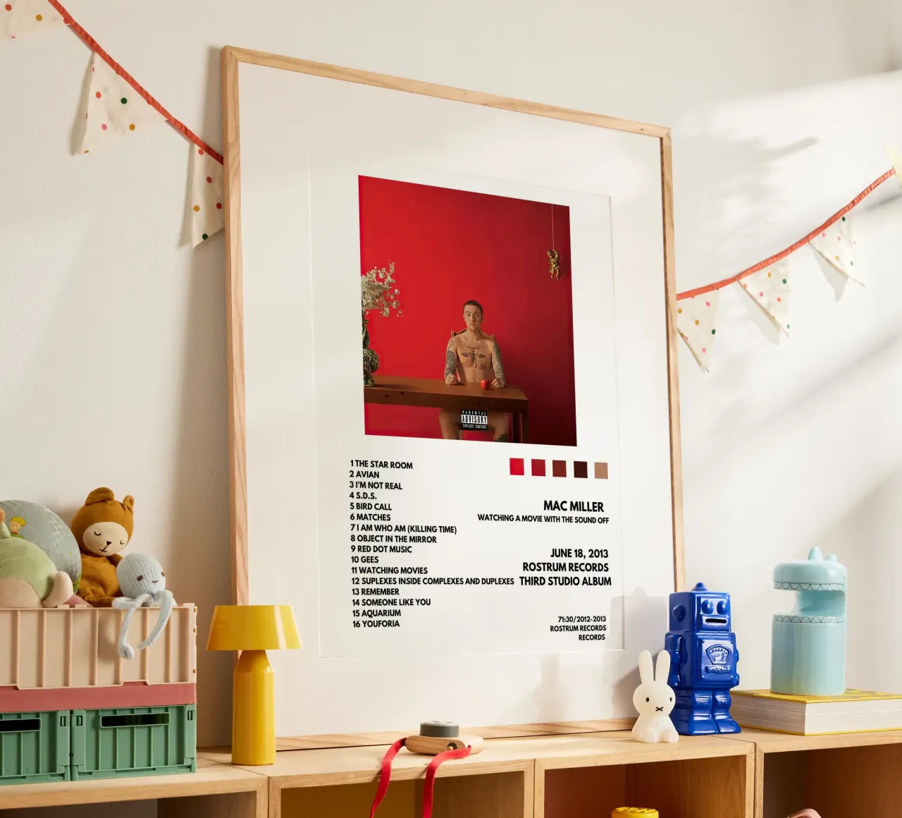 Mac Miller Watching `A Movie With The Sound Off carta hahnemühle da Roronoa7