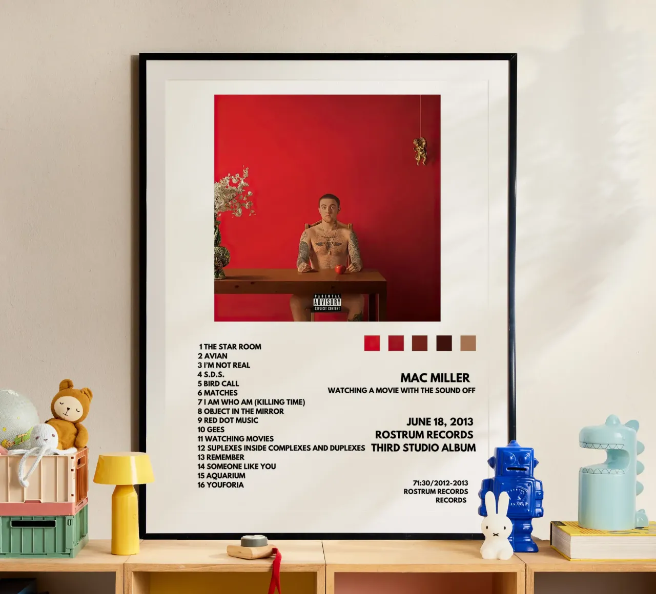Mac Miller Watching `A Movie With The Sound Off carta hahnemühle da Roronoa7