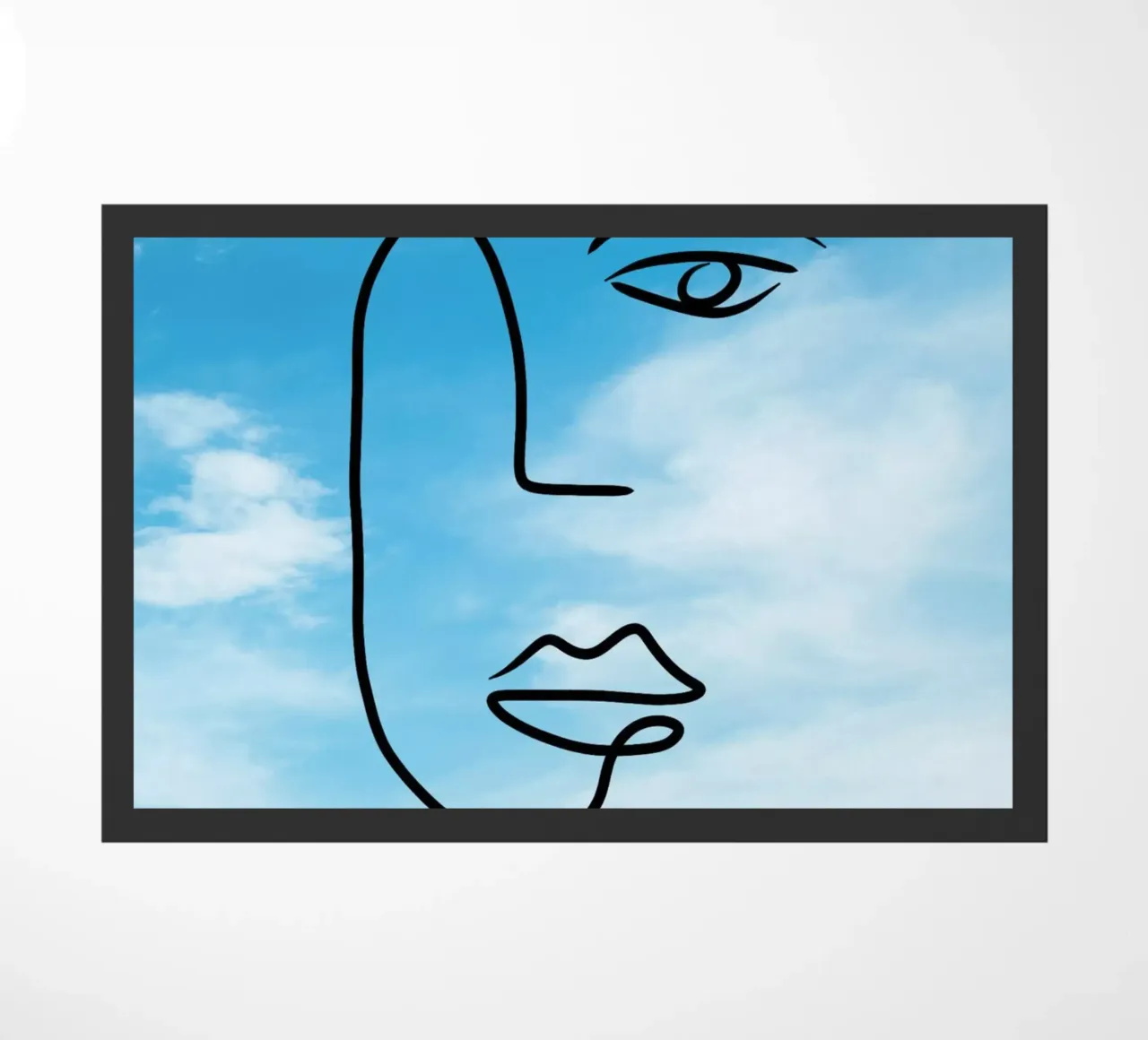 Ciel Bleu deurmat van Mike Leymi