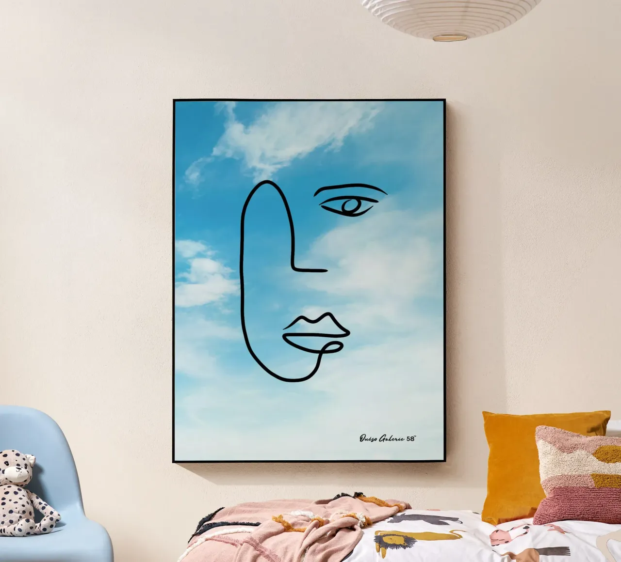 Ciel Bleu plexiglass da Mike Leymi