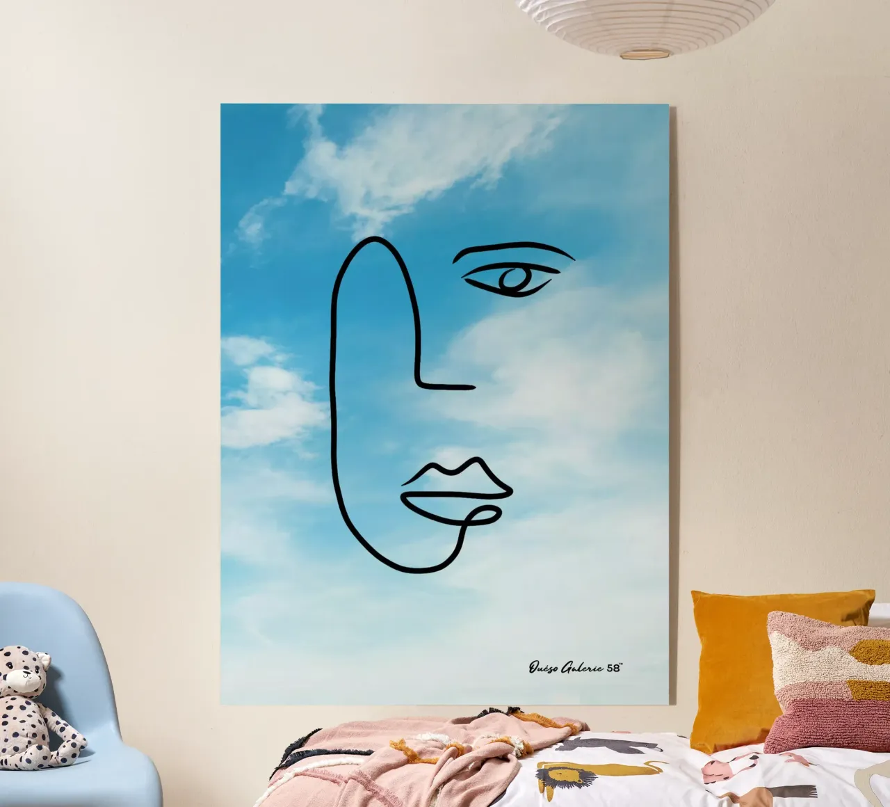 Ciel Bleu plexiglass da Mike Leymi