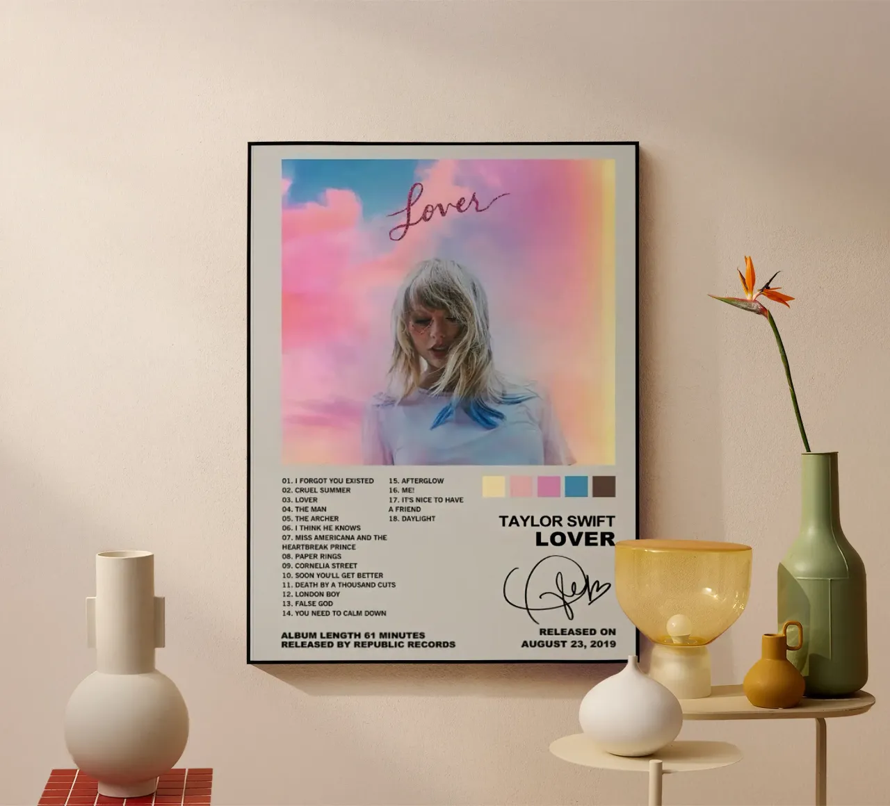 Taylor Swift The Lover plexiglass da Roronoa7