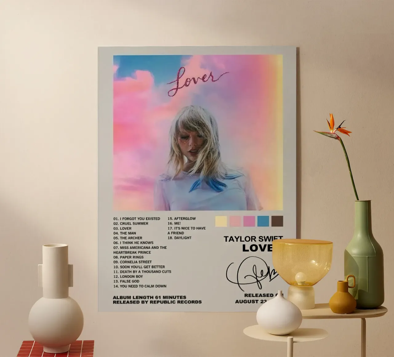 Taylor Swift The Lover plexiglass da Roronoa7