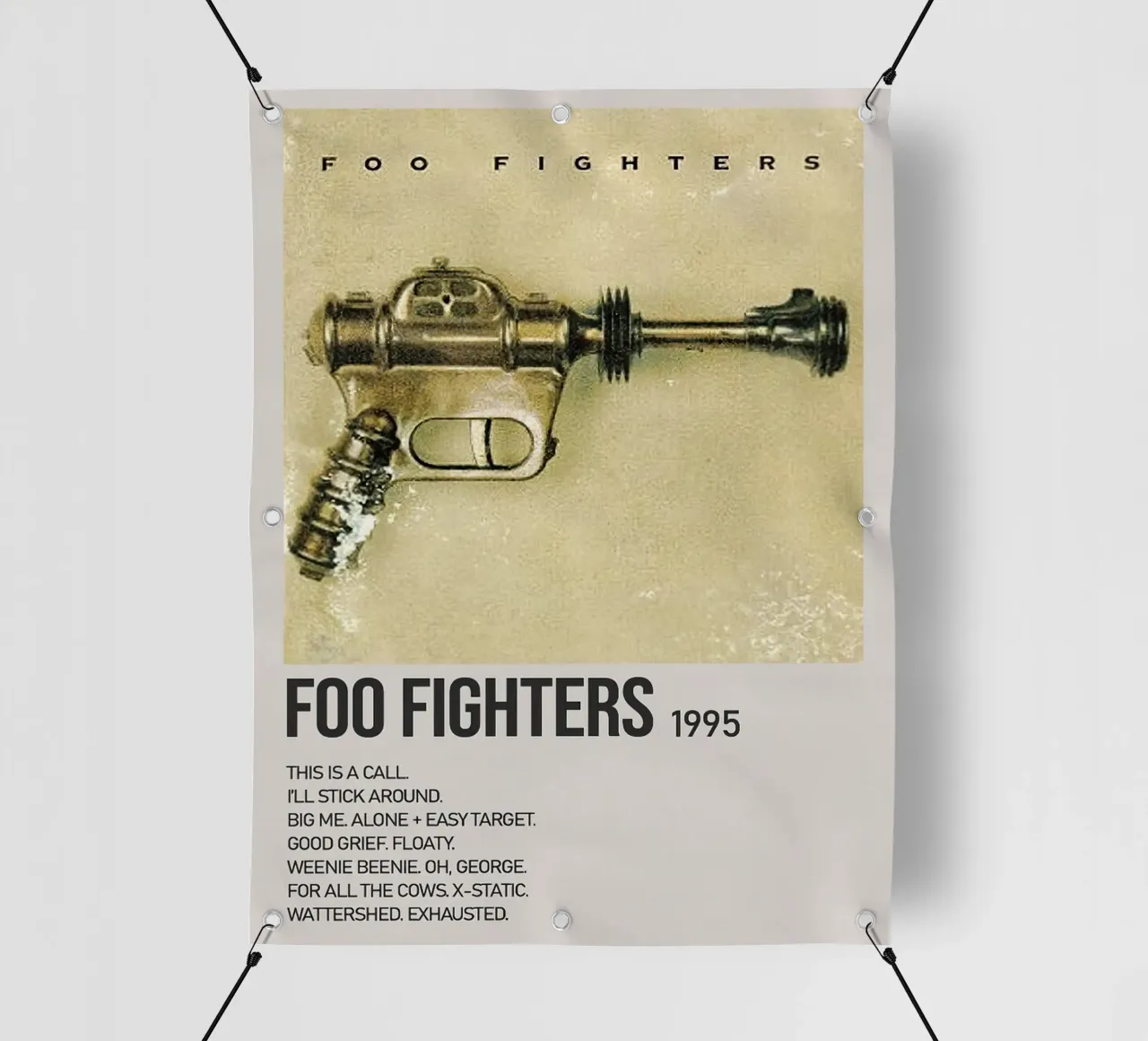 Foo Fighters telo in pvc da Roronoa7