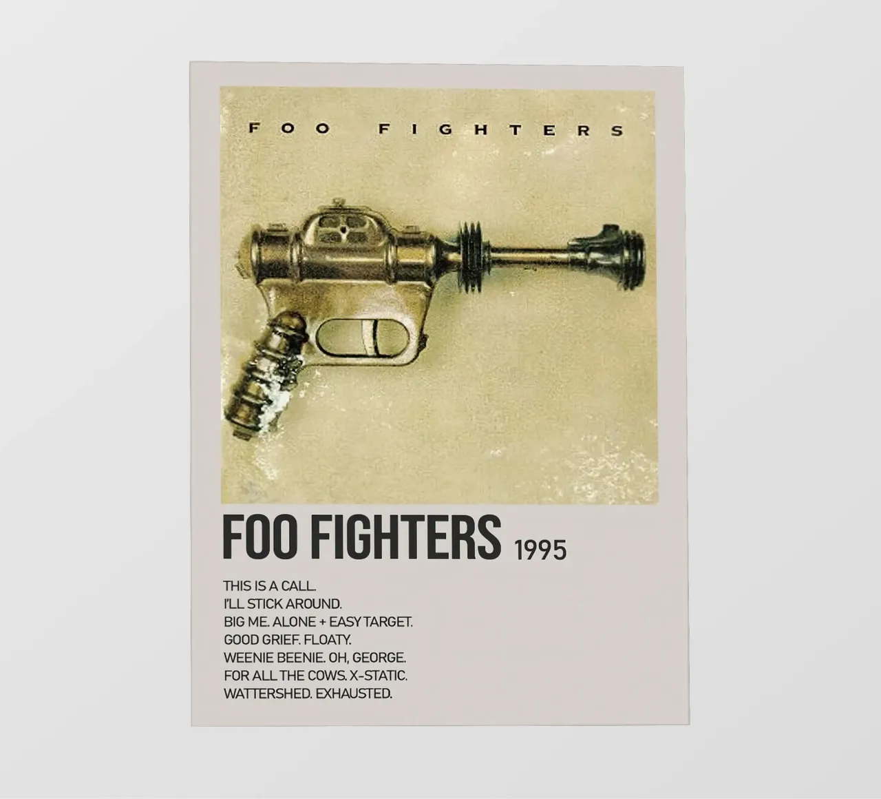 Foo Fighters telo in pvc da Roronoa7