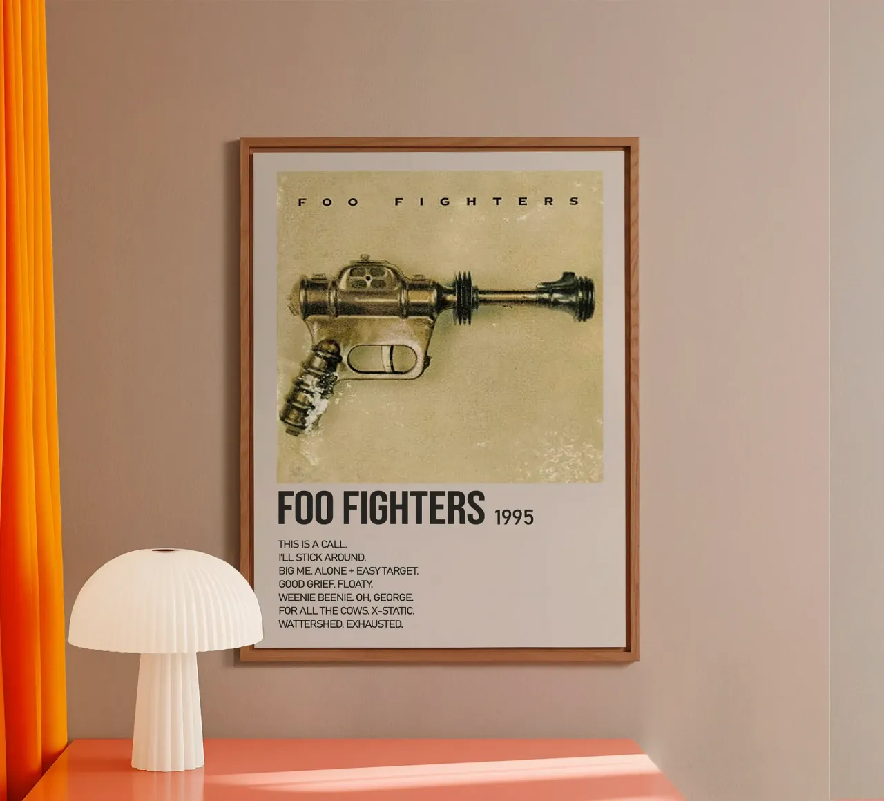Foo Fighters alluminio dibond da Roronoa7