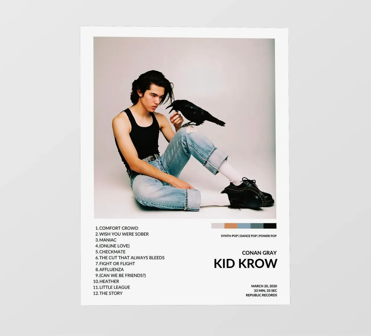 Conan Gray Kid Krow pellicola backlit da Roronoa7