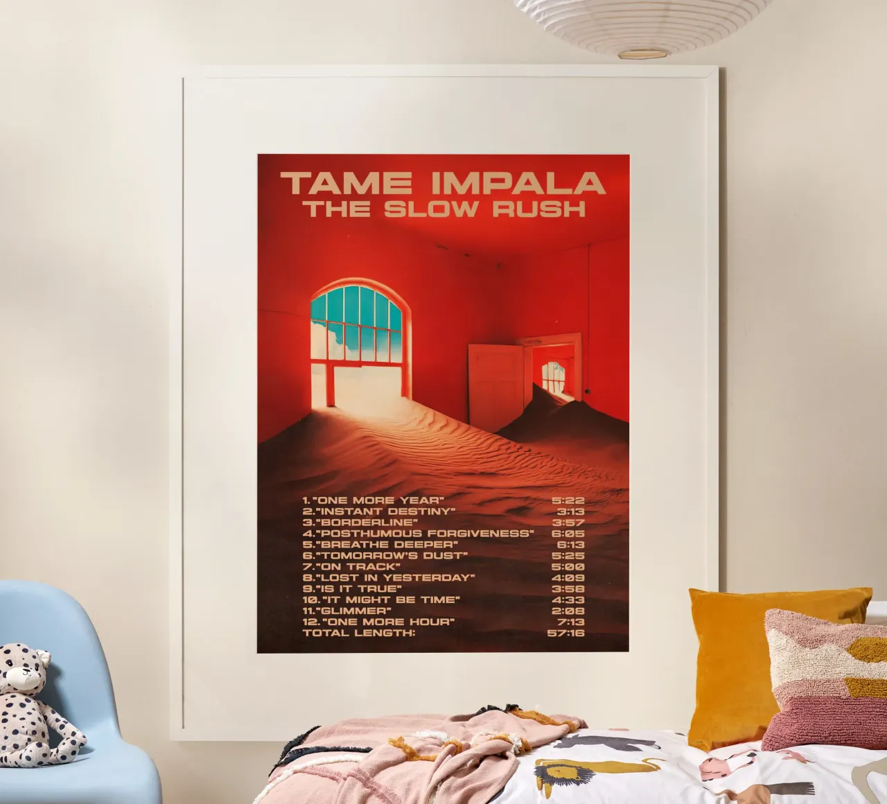 Tame Impala The Slow Rush carta hahnemühle da Roronoa7