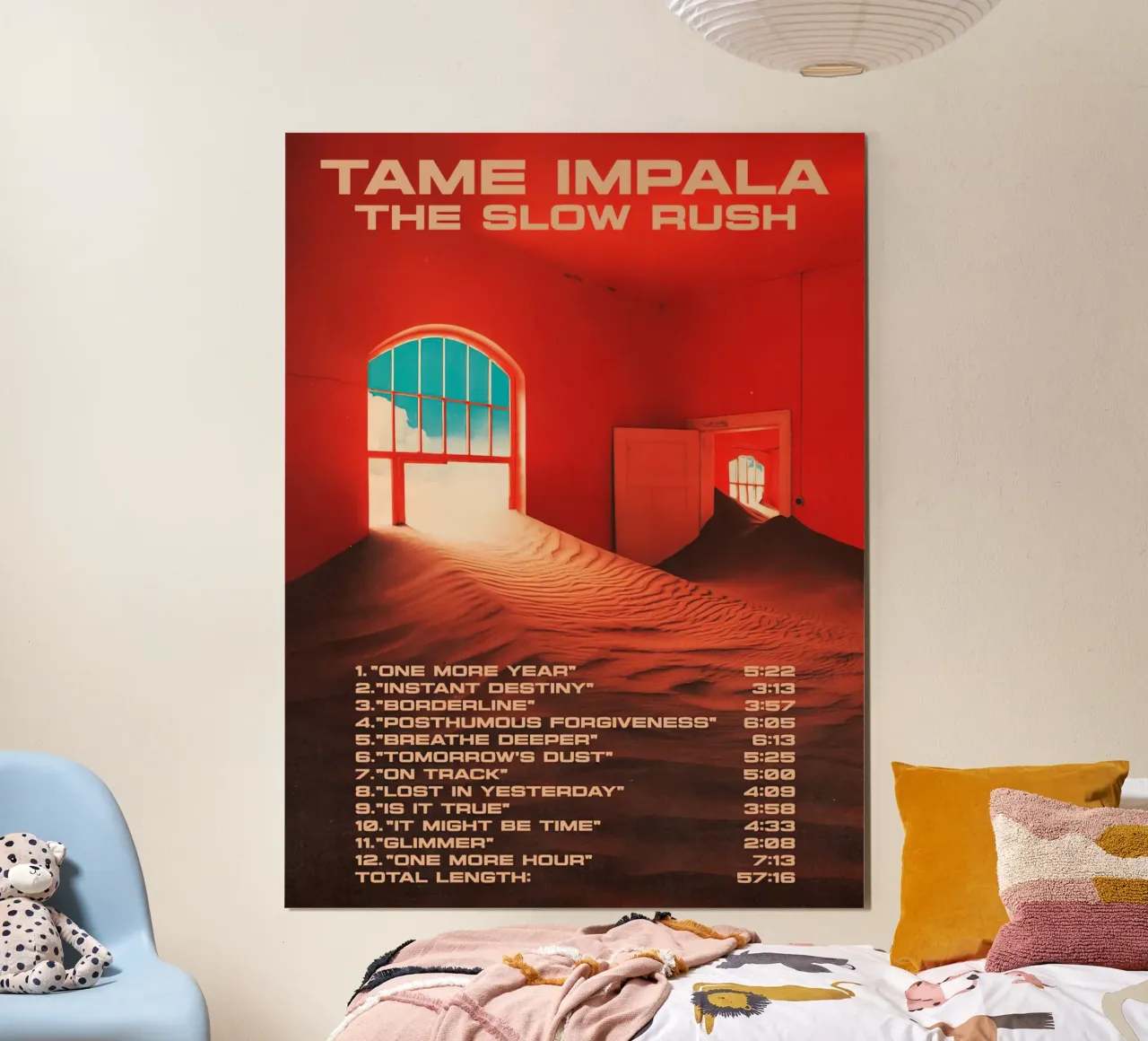 Tame Impala The Slow Rush carta hahnemühle da Roronoa7
