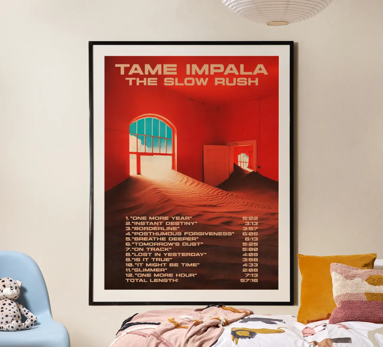 Tame Impala The Slow Rush carta hahnemühle da Roronoa7