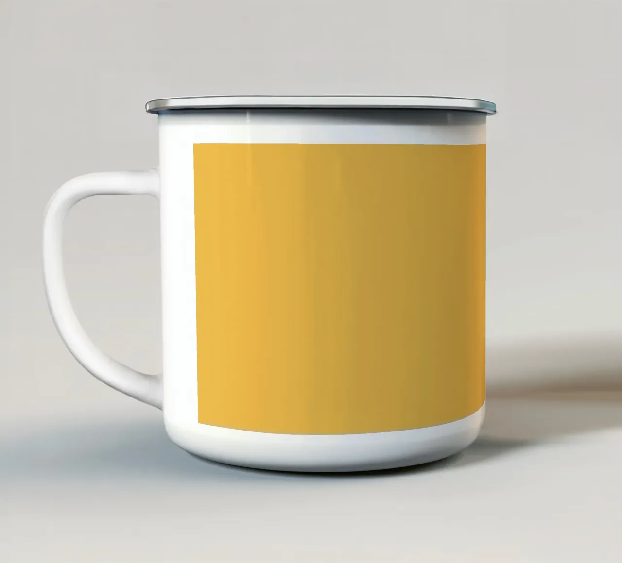 Linea Noodle Giallo tazza in smalto da galihstudio