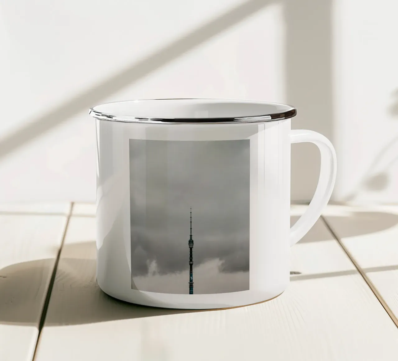 skyscape architect tazza in smalto da comura