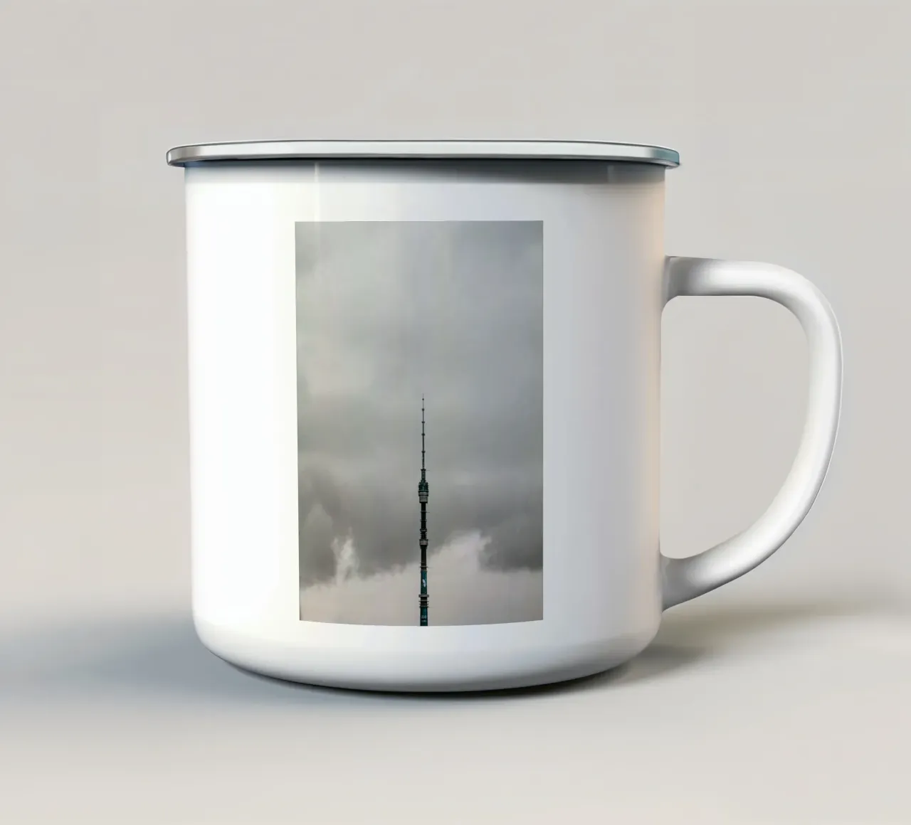 skyscape architect tazza in smalto da comura