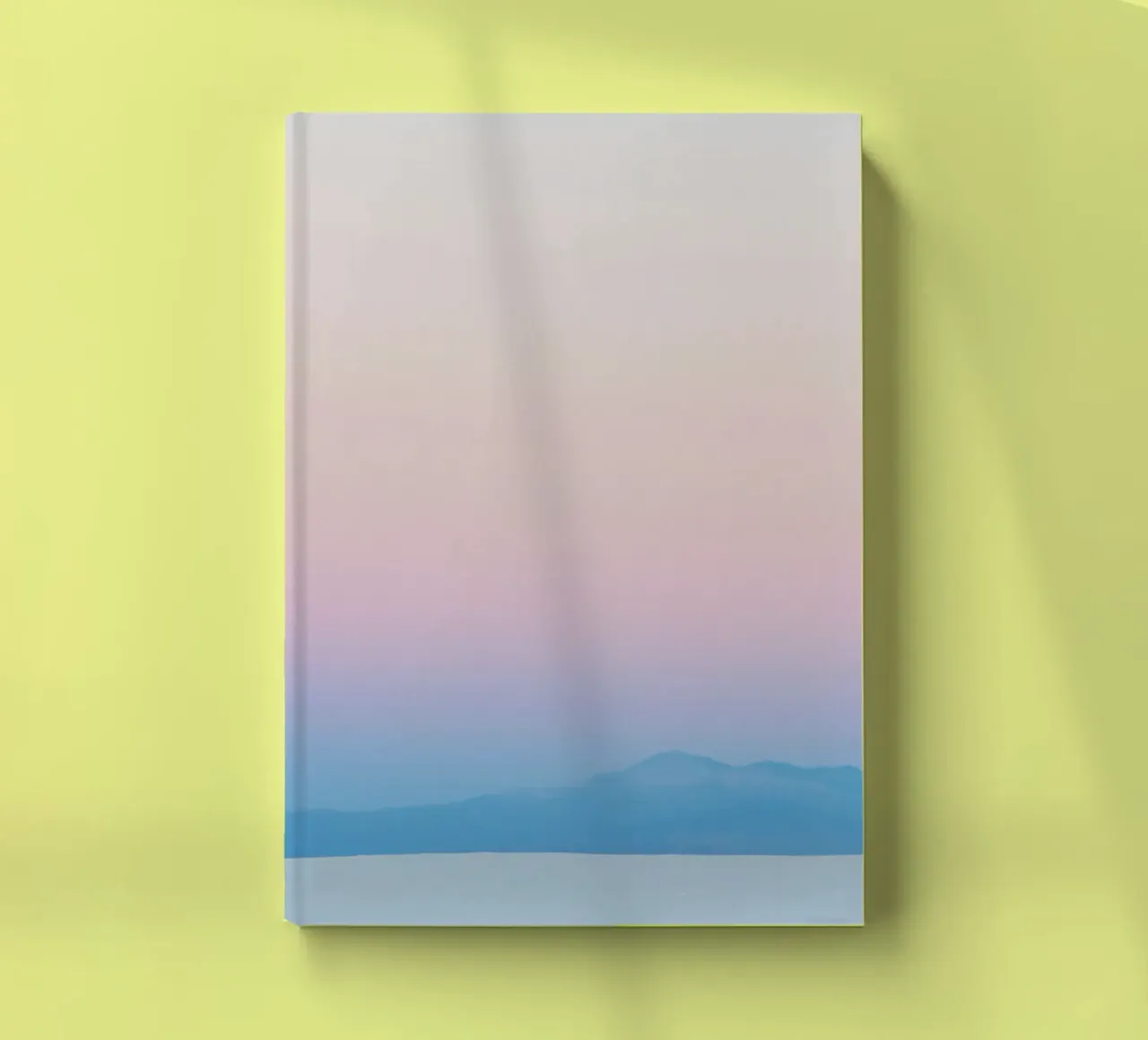 gradient sky and mountain diario da comura