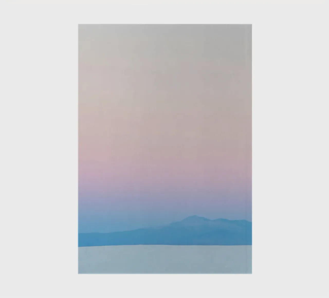 gradient sky and mountain diario da comura
