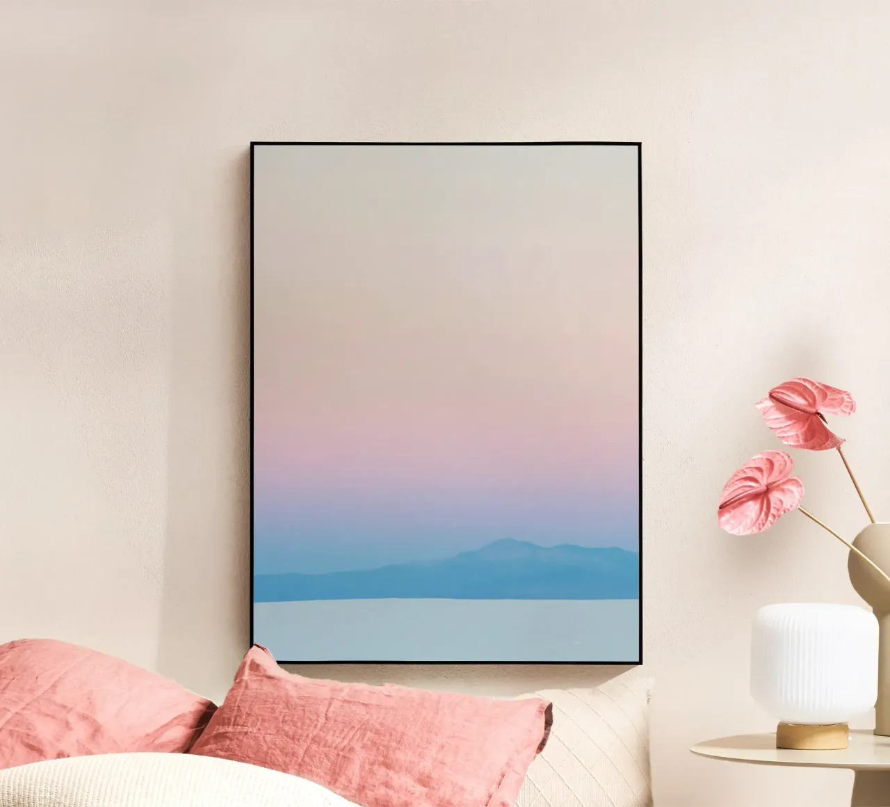 gradient sky and mountain plexiglass da comura