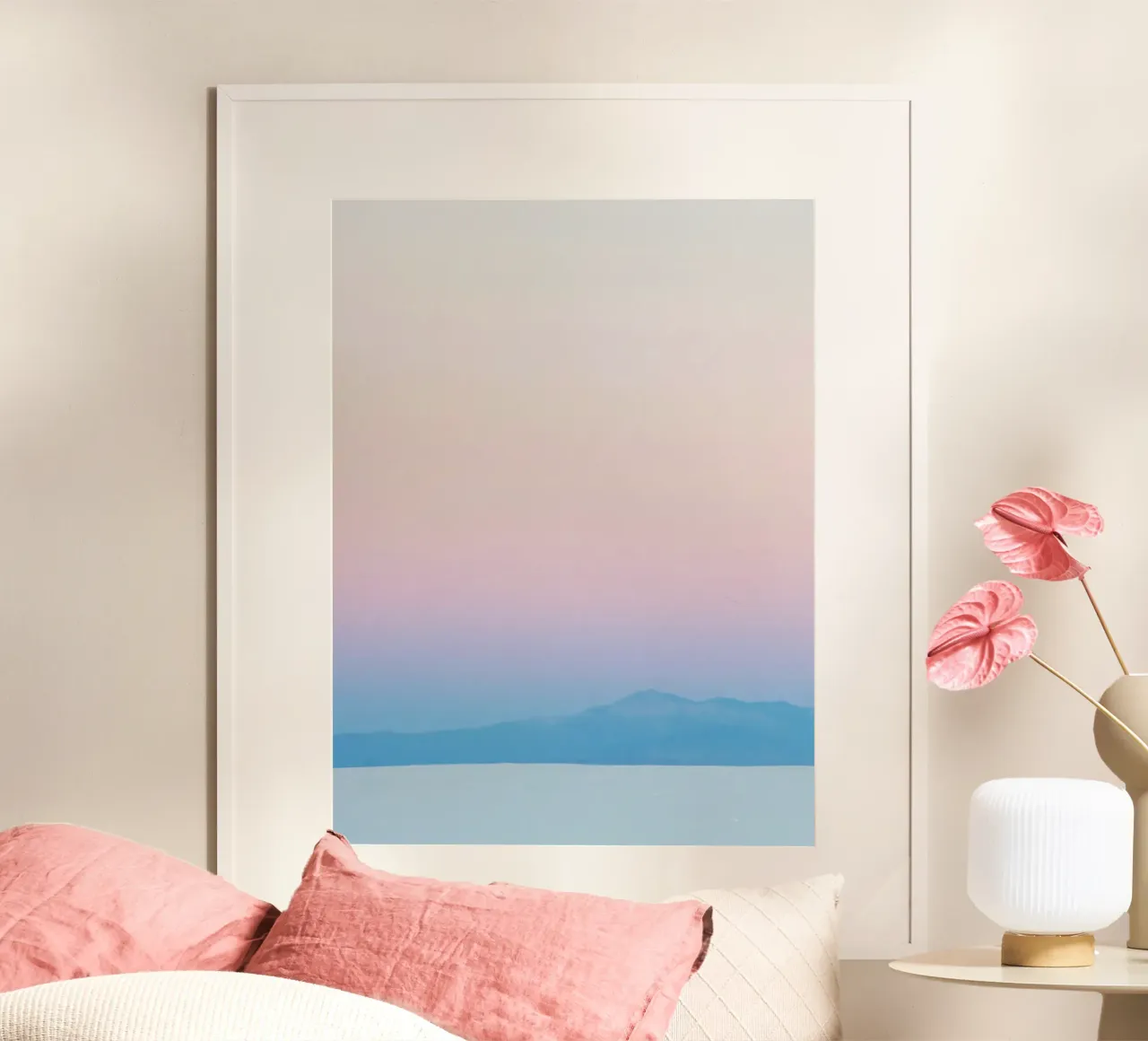 gradient sky and mountain carta hahnemühle da comura