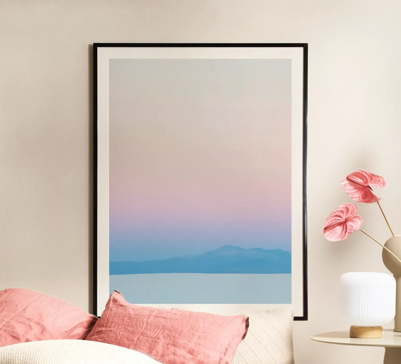 gradient sky and mountain carta hahnemühle da comura
