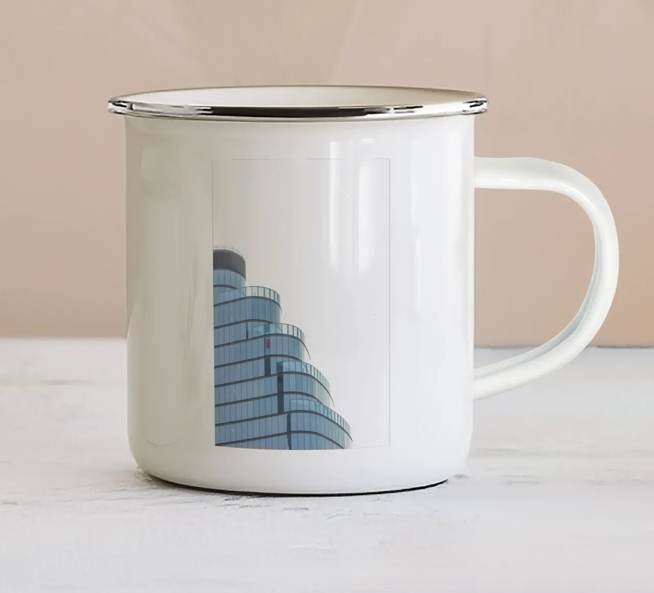 building stair sky tazza in smalto da comura