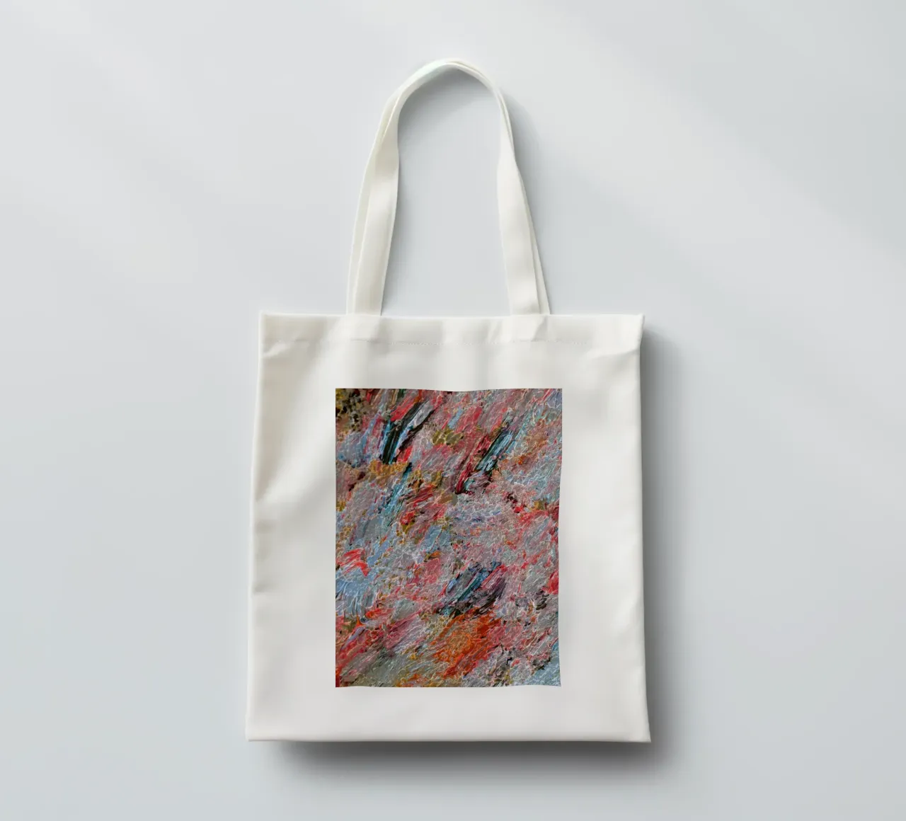 gradient wave color borsa in juta da comura