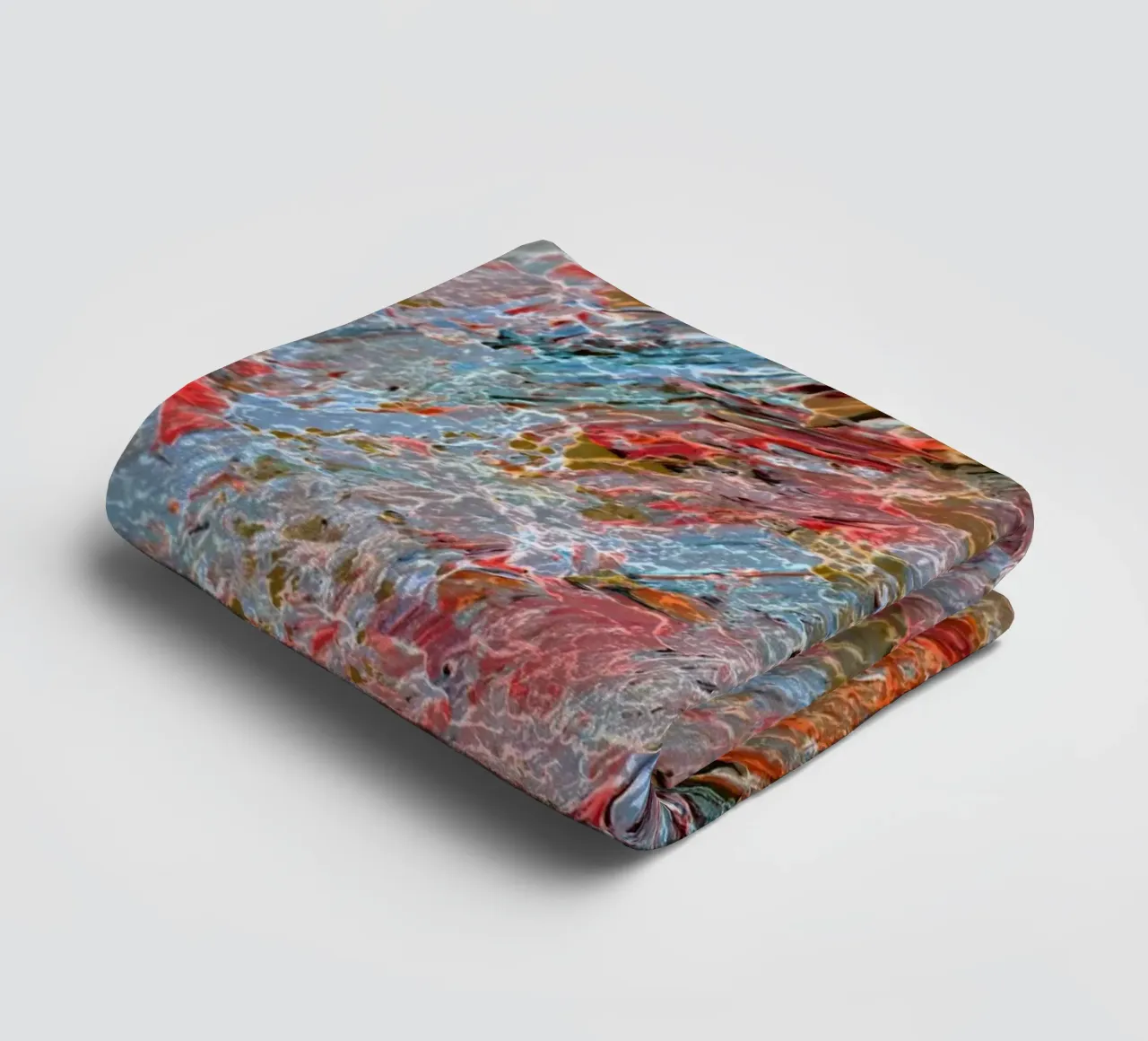 gradient wave color asciugamano da bagno da comura