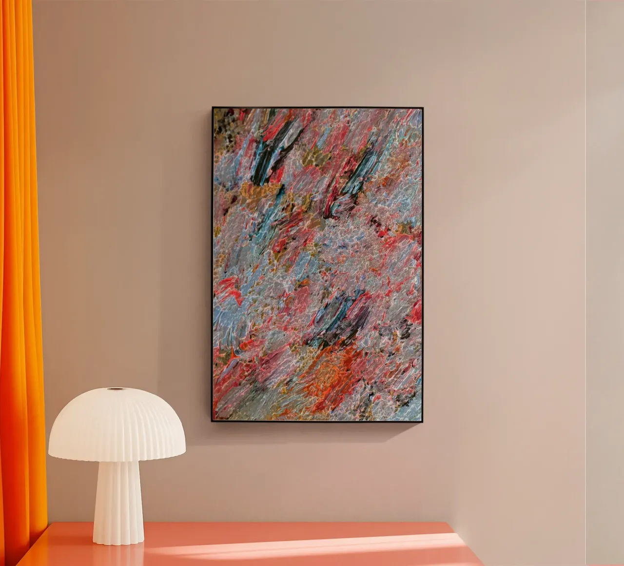 gradient wave color plexiglass da comura