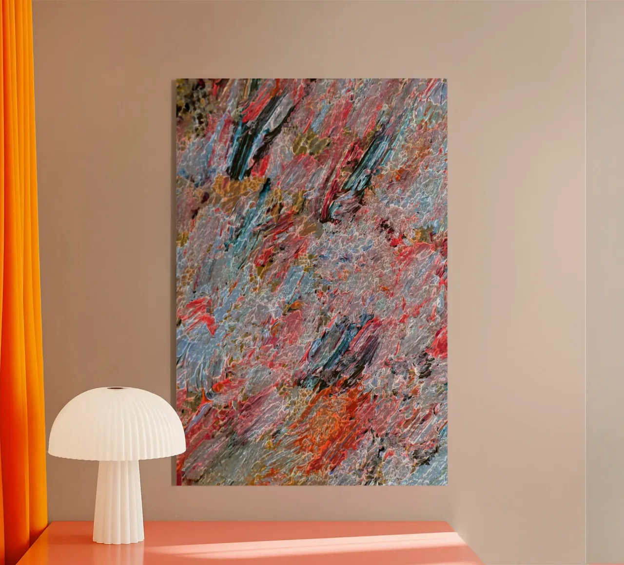 gradient wave color plexiglass da comura