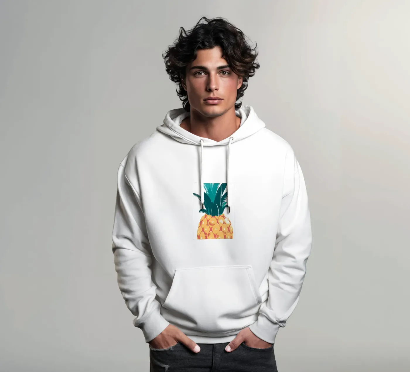 Pineapple hoodie by PREKETEWE