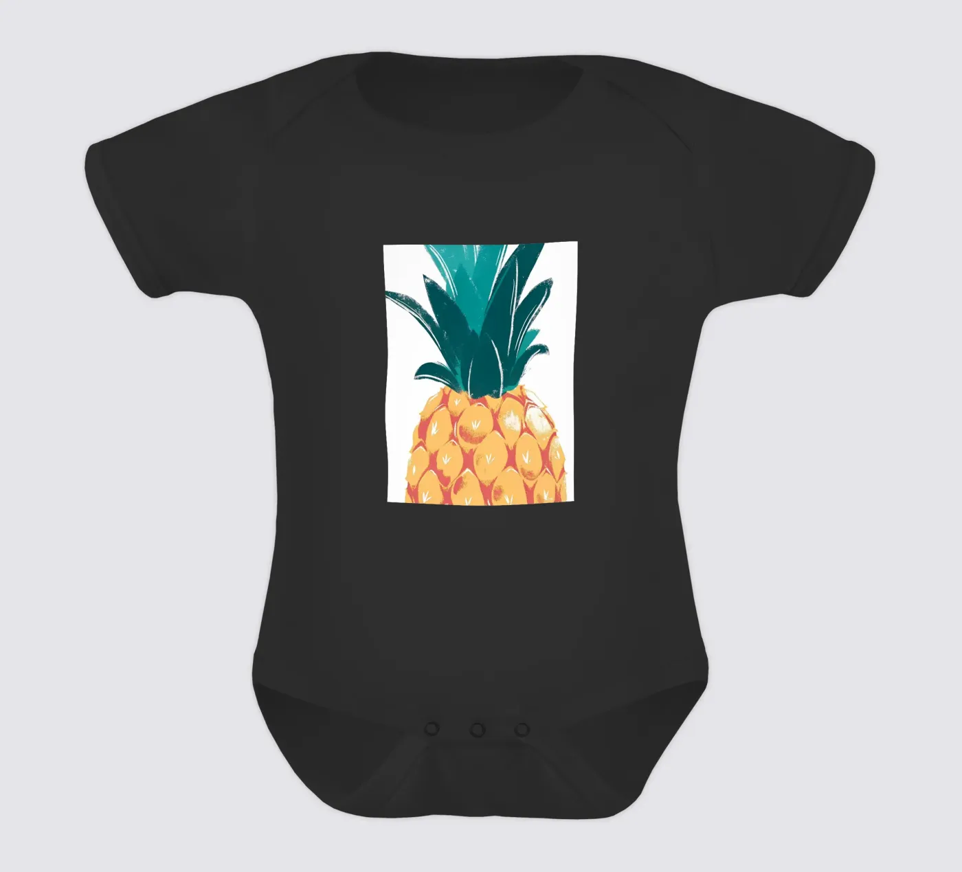 Ananas body neonato maniche corte da PREKETEWE