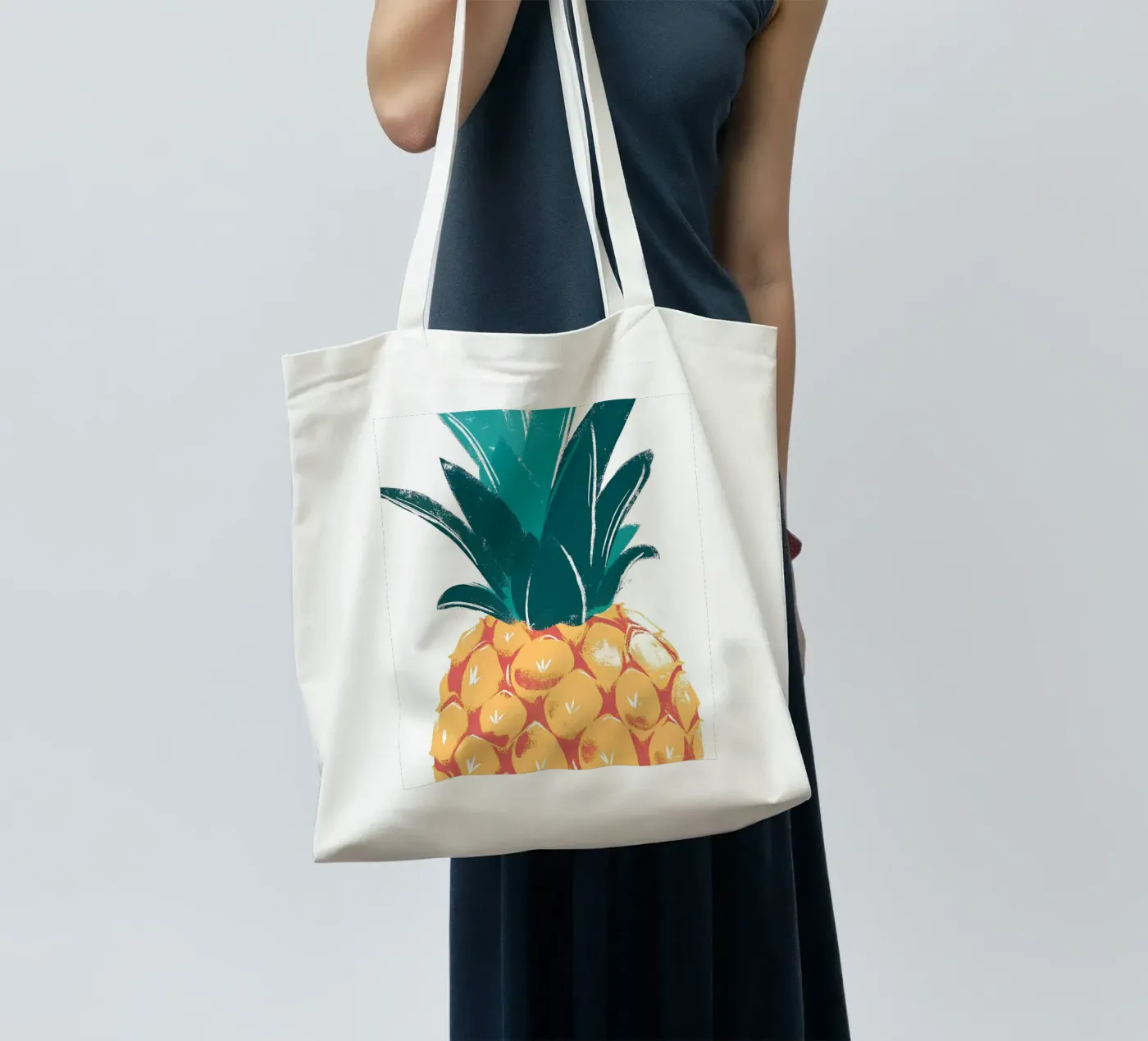 Pineapple tote bag by PREKETEWE