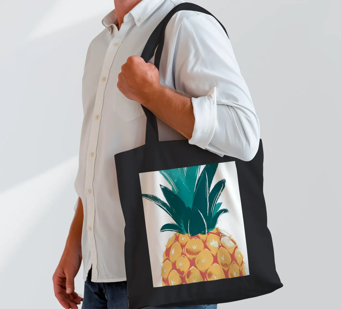 Pineapple tote bag by PREKETEWE