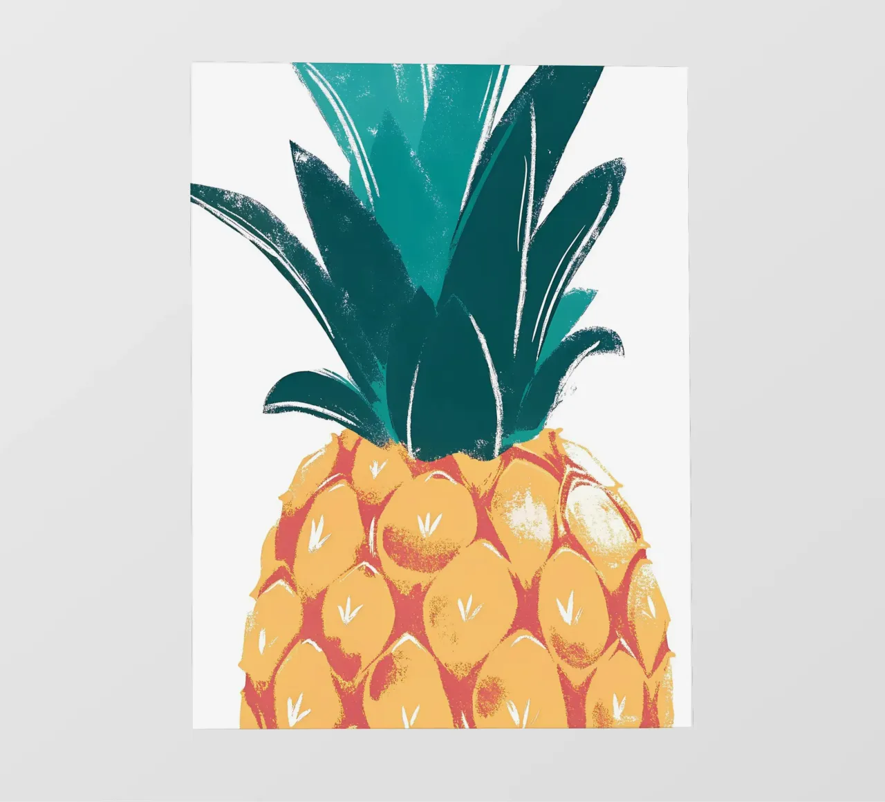 Pineapple fotobehang van PREKETEWE