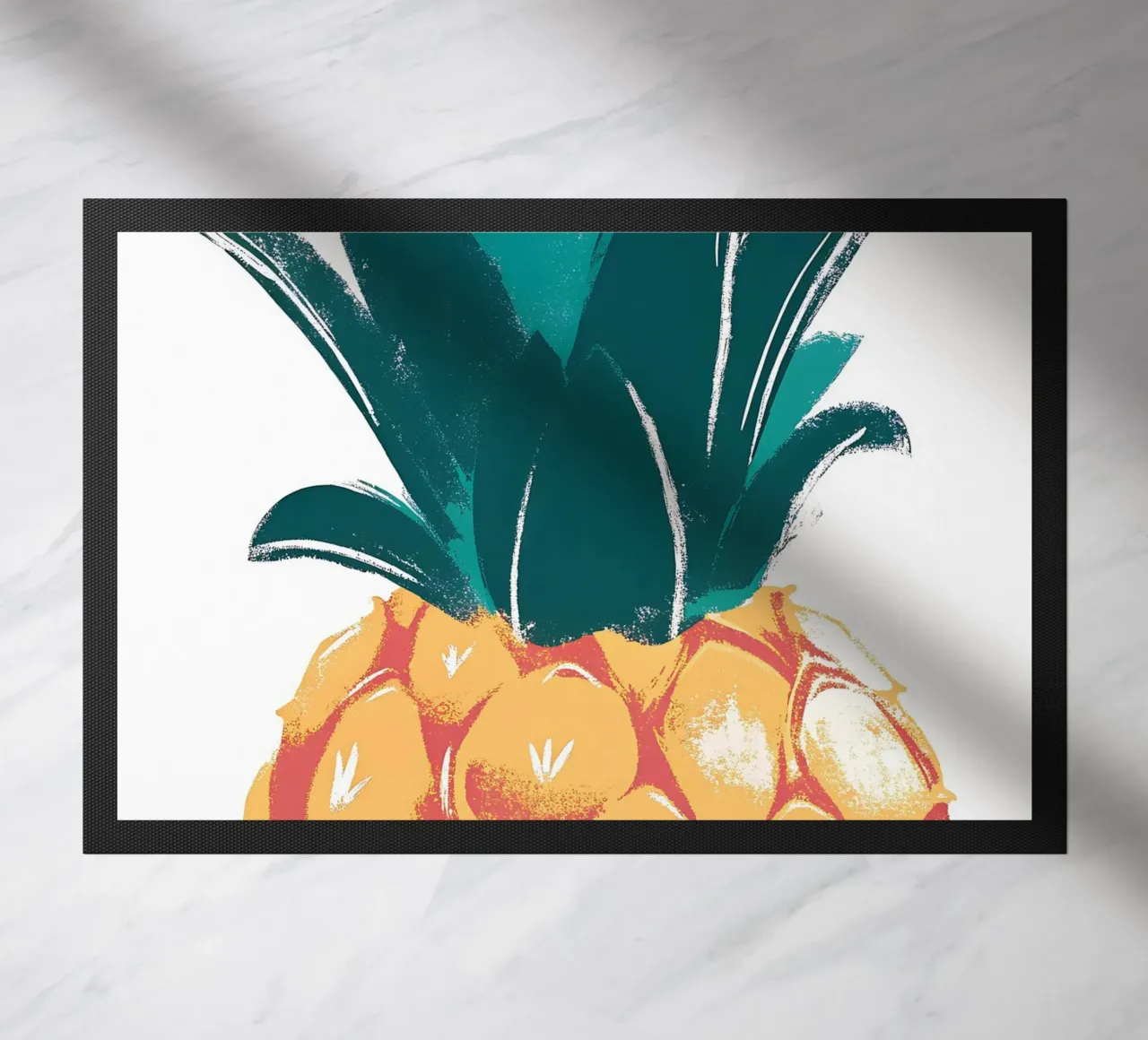 Pineapple doormat by PREKETEWE