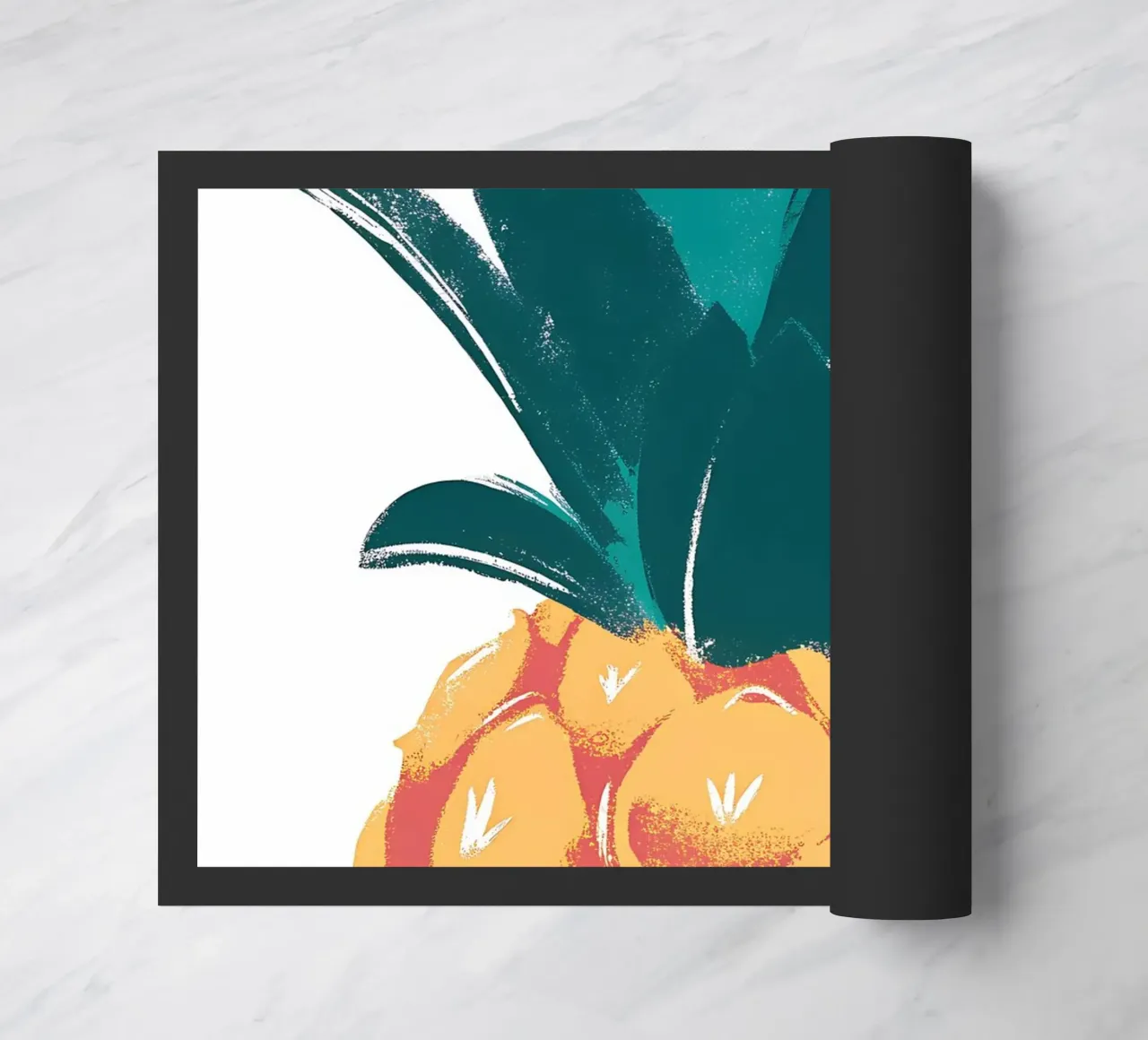 Pineapple doormat by PREKETEWE
