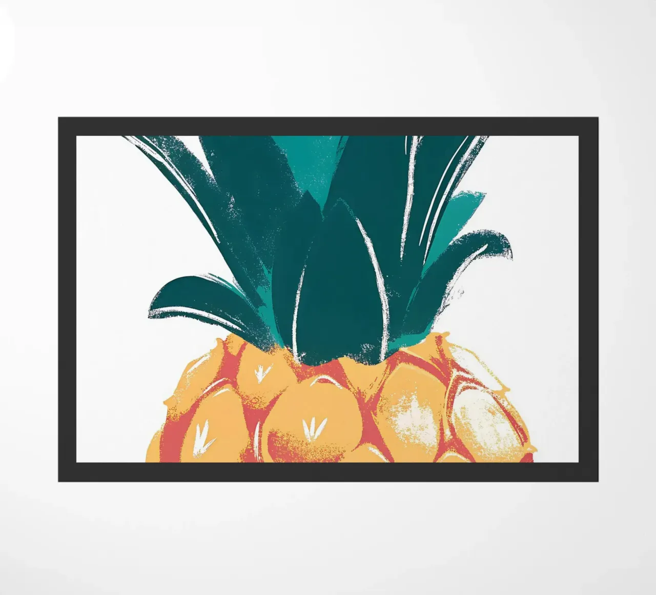 Pineapple doormat by PREKETEWE