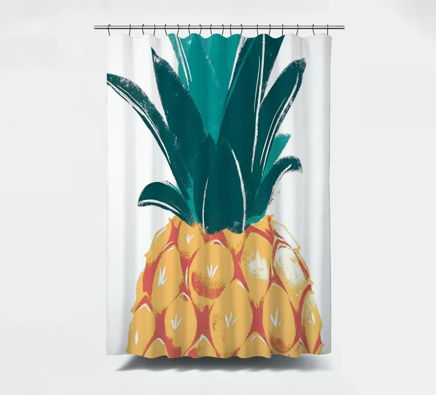 Ananas Duschvorhang von PREKETEWE