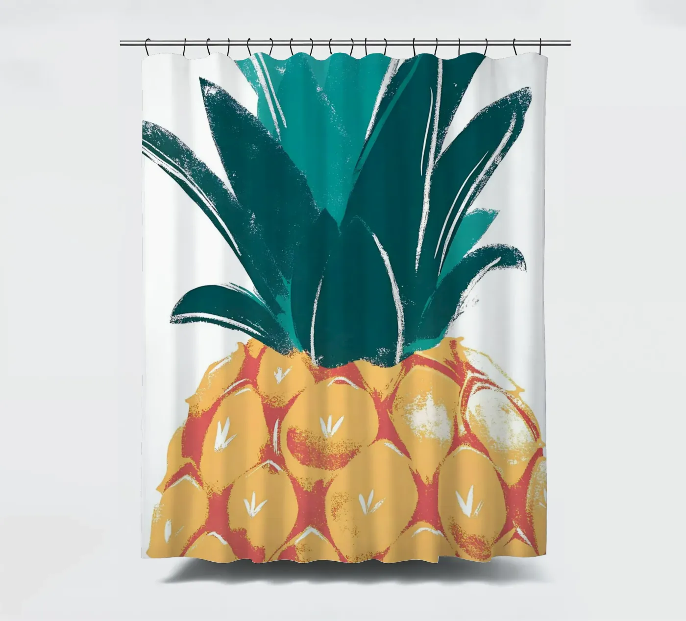 Ananas Duschvorhang von PREKETEWE